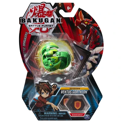 Bakugan, Ventus Gorthion, 2-inch Tall Collectible Transforming Creature, for Ages 6 and Up