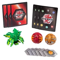 Bakugan Starter Pack 3-Pack, Ventus Krakelios, Collectible Action Figures, for Ages 6 and Up