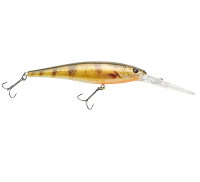 Berkley FFMN7D-HDYLP Flicker Minnow Dep 7 HD, Pro Design, Size, Profile, Dives Deep 14-17' sz 8 Fusion 19 hooks, 1/4oz, HD Yellow Perch, Flicker Minnow, HD Yelllow Per