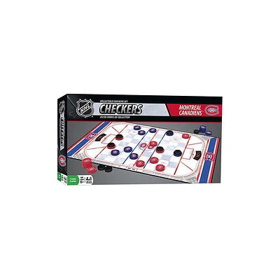 Masterpieces Puzzle Company NHL Montreal Canadiens Collectible Checkers Set