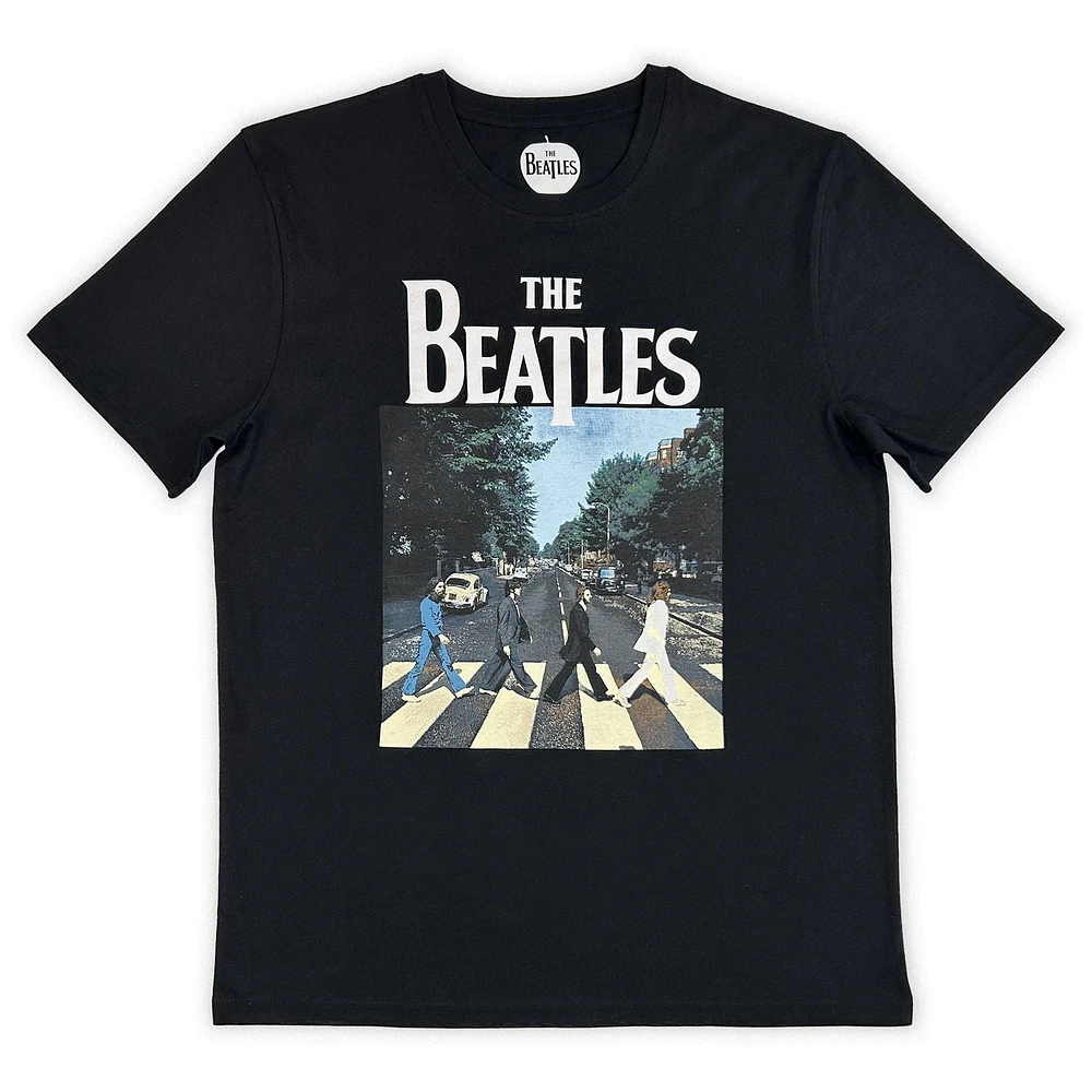 T-shirt à imprimé graphique The Beatles pour hommes Tailles P–TG
