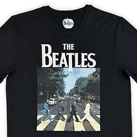 T-shirt à imprimé graphique The Beatles pour hommes Tailles P–TG