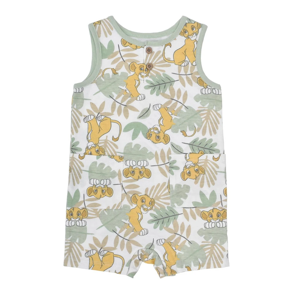 Disney le Roi Lion Simba Barboteuse