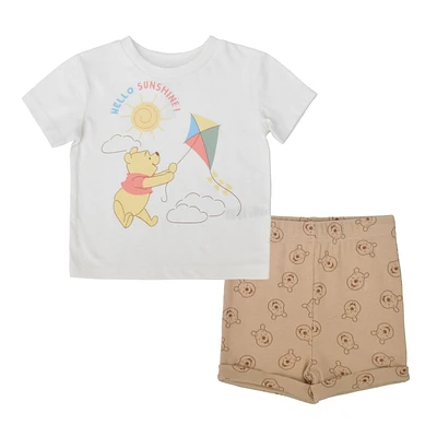 Disney Winnie The Pooh Shorts Set