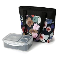 Arctic Zone Ladies Lunch Tote, Lunch Tote 6 pc Bento Set