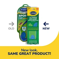 Dr. Scholl’s® semelles sport de notre série athlétique, femmes Ajustables, 1 paire,