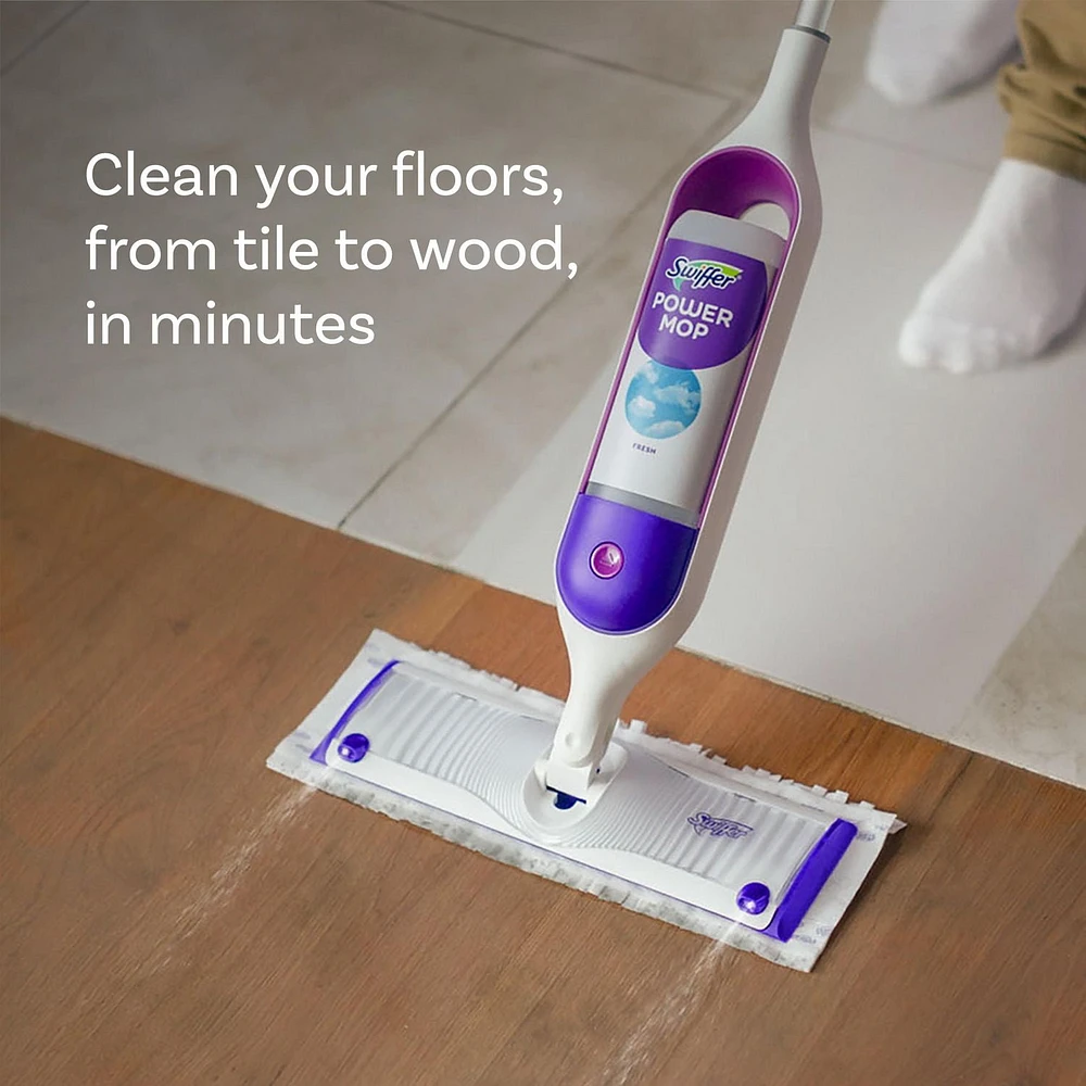 Swiffer PowerMop Floor Cleaning Solution with Fresh Scent, ., 1.5L