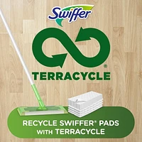 Swiffer Sweeper Dry Multi-Surface Sweeping Cloth Refills for Floor Sweeping and Cleaning, Unscented, 16CT