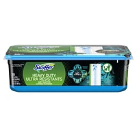 Swiffer Sweeper Heavy Duty Wet Multi-Surface Cloth Refills for Floor Mopping and Cleaning, Unstopables Fresh Scent, 20CT