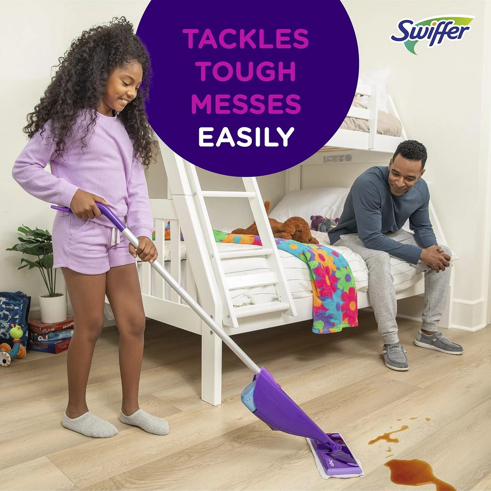 Swiffer WetJet Spray Mop Multi-Surface Floor Cleaner Pad Refill, 24CT