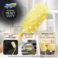 Swiffer Dusters Heavy Duty Multi-Surface Duster Refills for Cleaning, Unscented, 11CT