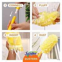 Swiffer Dusters Heavy Duty Multi-Surface Duster Refills for Cleaning, Unscented, 11CT