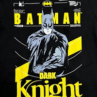 Batman T-shirt à manches courtes Gotham Dark Knight pour hommes Tailles: P-TG