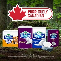 Royale Velour Facial Tissue, 1 Flat Boxes, 154 Tissues per box, 3-Ply, 154 Tissues