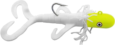 Delta Tackle D-01802 Big Eye Jig, 8oz, White, Big eye jig, white