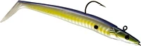 Savage Gear Se-J160-SS Soft Sandeel Lure 6" 1-1/2oz Sinking 1 Head, 2 Bodies, Sexy Shad, Soft Sandeel Lure, Sexy Shad