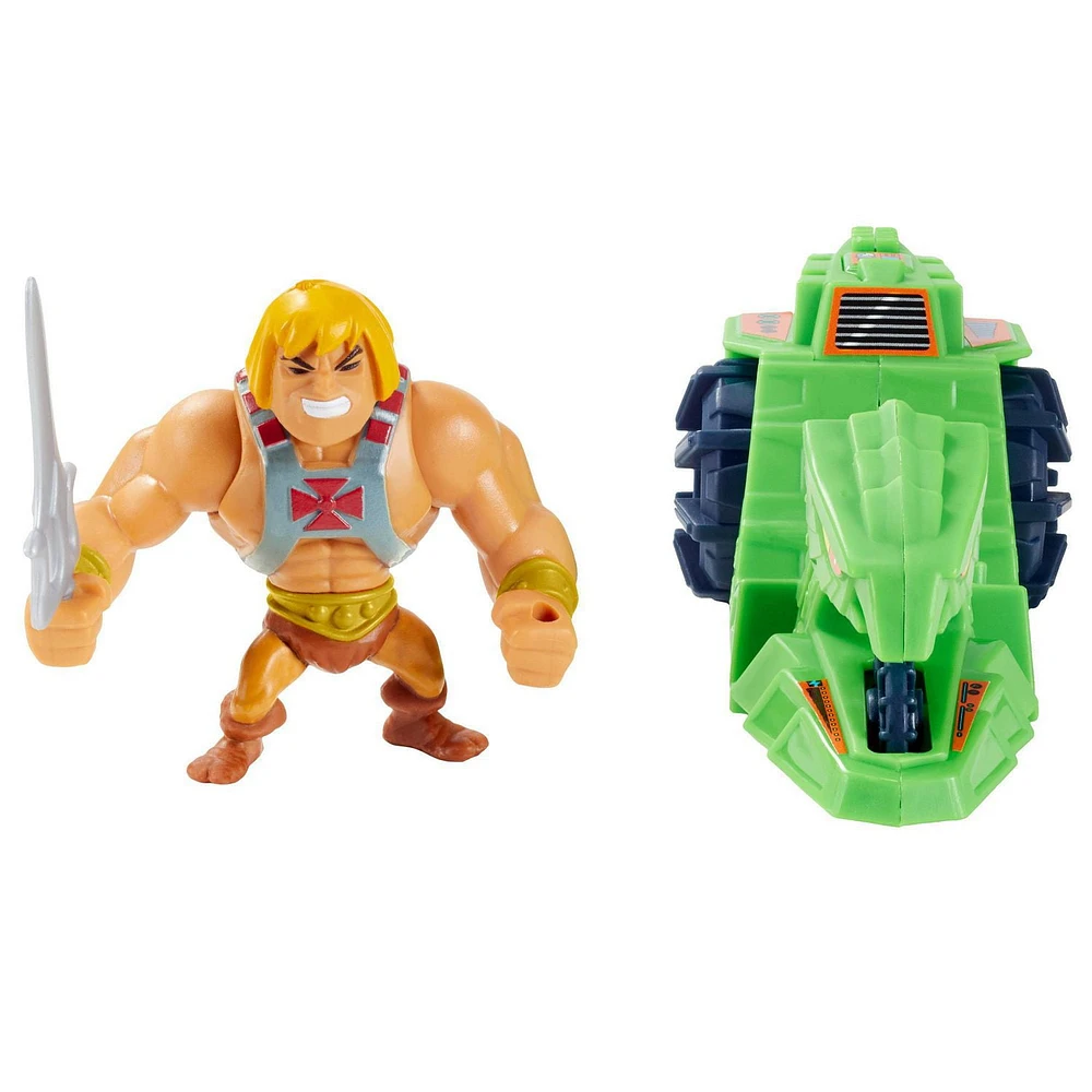 Masters of the Universe Eternia Minis He-Man & Ground Ripper Pack