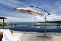 Gandia 10ft. Patio Cantilever Umbrella with Base