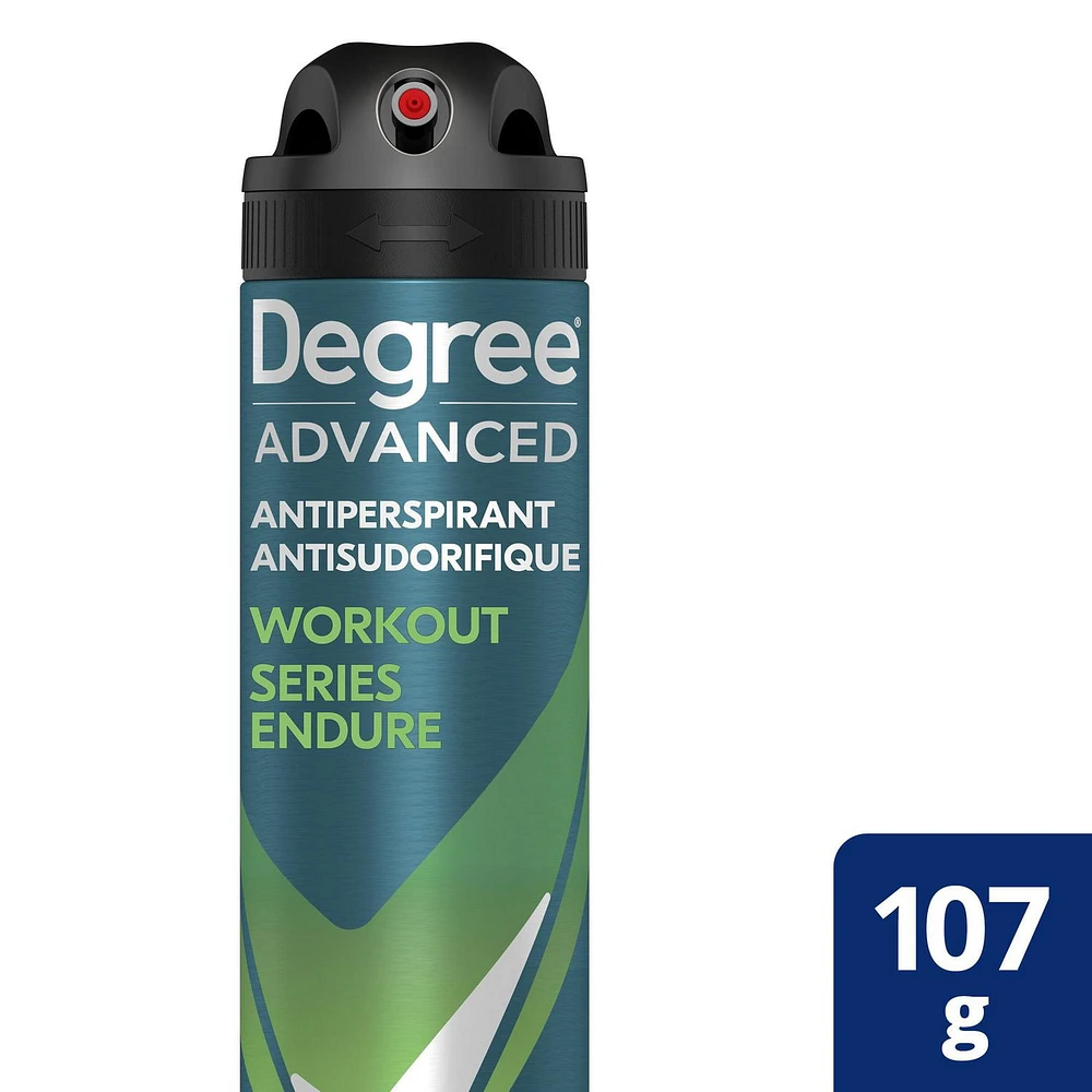 Degree Men Workout Endure Dry Spray Antiperspirant