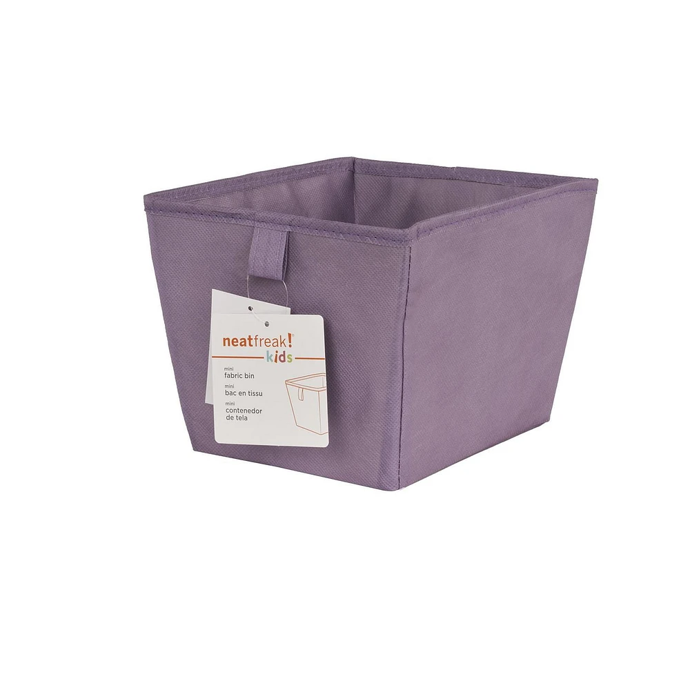 Neatfreak Kids Mini Fabric Bin, 1 piece, assorted colour