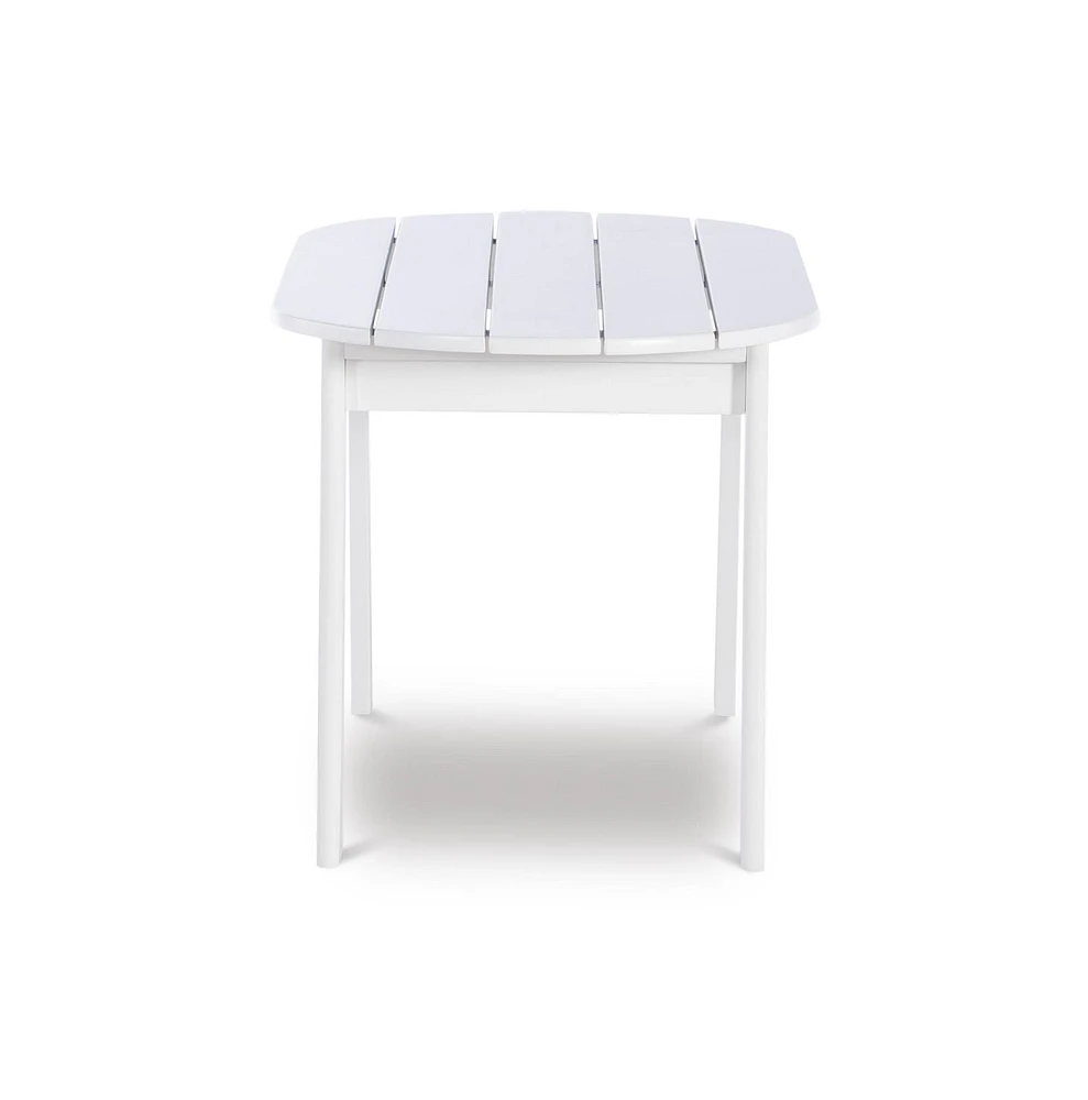 White Adirondack Outdoor Coffee Table