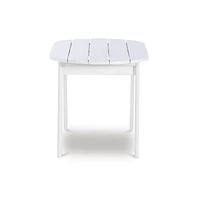 White Adirondack Outdoor Coffee Table