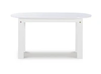 White Adirondack Outdoor Coffee Table