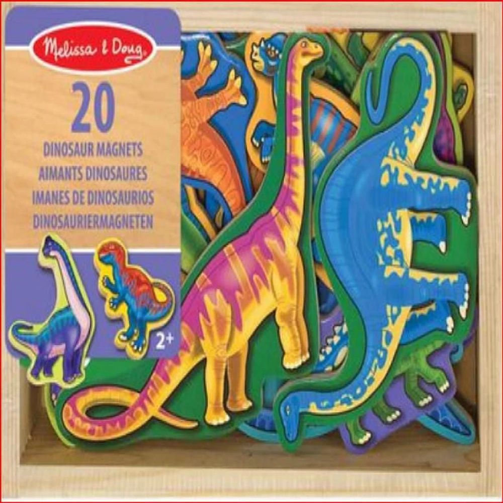 Melissa & Doug Wooden Dinosaur Magnets