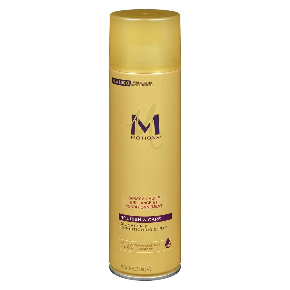 Motions Spray a l'huile Brillance et Conditionnement