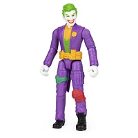 Batman 4-inch The Joker Action Figure with 3 Mystery Accessories, for Kids Aged 3 and up