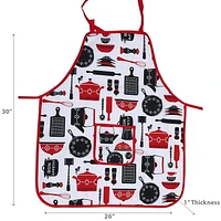 IH Casa Decor Apron With Pocket Kitchenware - Set of 2