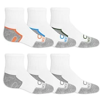 Fruit of the Loom Boy's 6 Pack Ankle Socks