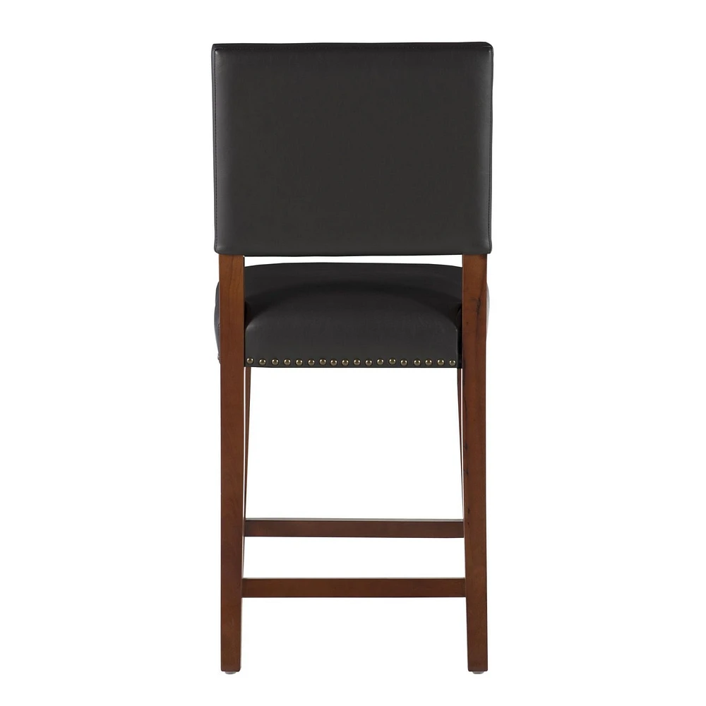 Garland Black Counter Stool