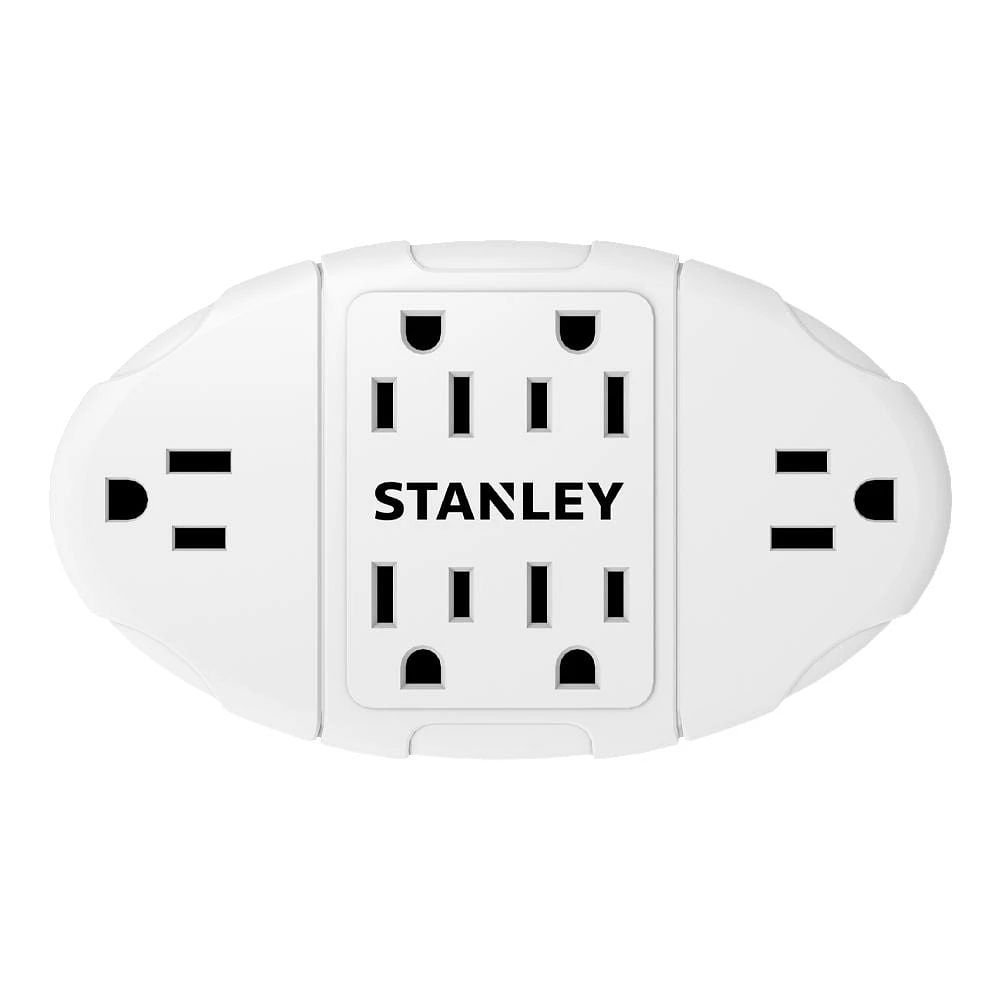 Stanley Transformer Surge Adapter, 6 Outlet Surge Adapter