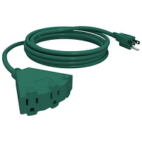 Stanley Power Block 8', 8ft 3-Outlet Grounded Outdoor Extension Cord