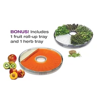 Salton Food Dehydrator DH1454, 5 Trays, 1 Herb & 1 Fruit Tray