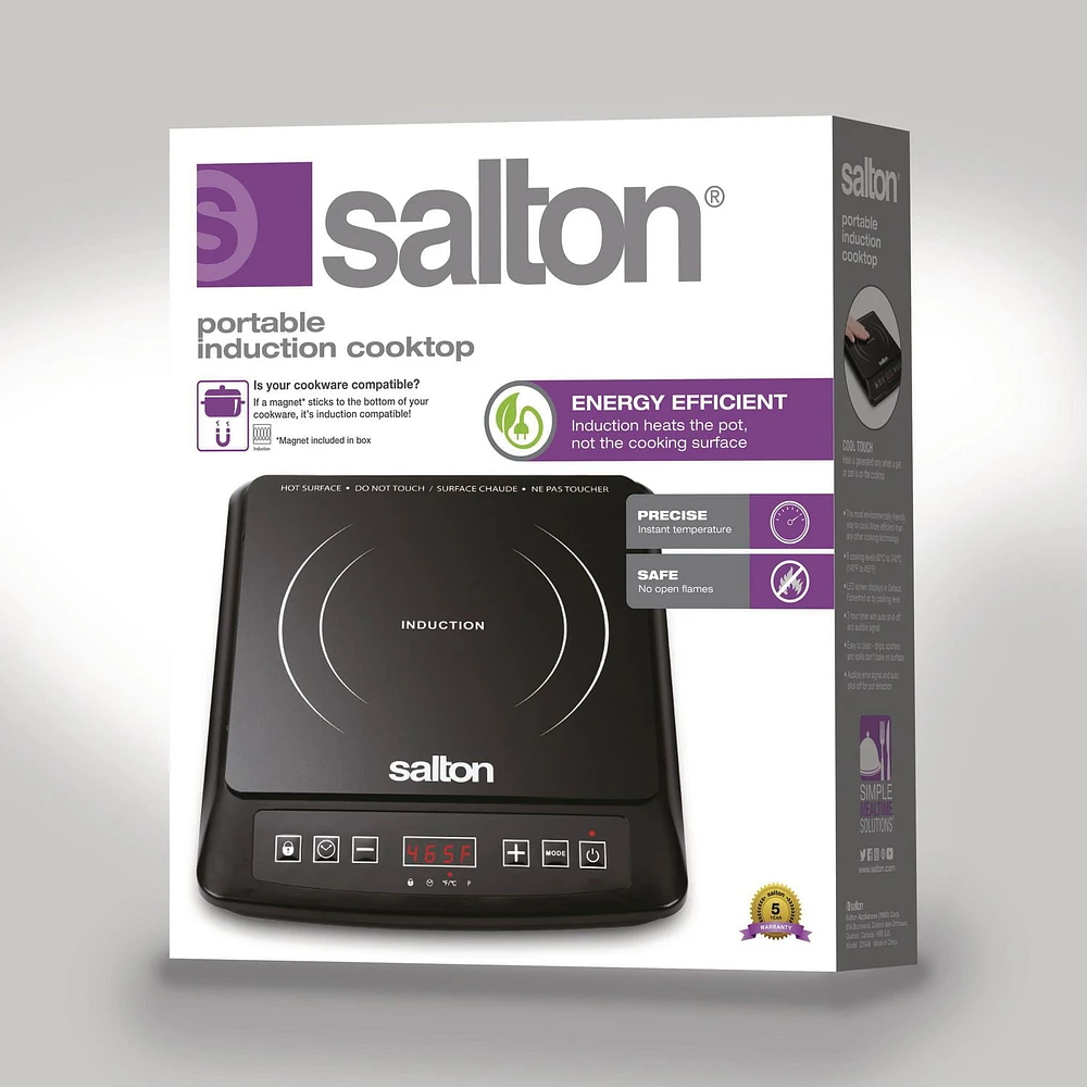 Salton Portable Induction Cooktop ID1948