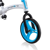 GLOBBBER GO BIKE - Blanc / Bleu Ciel