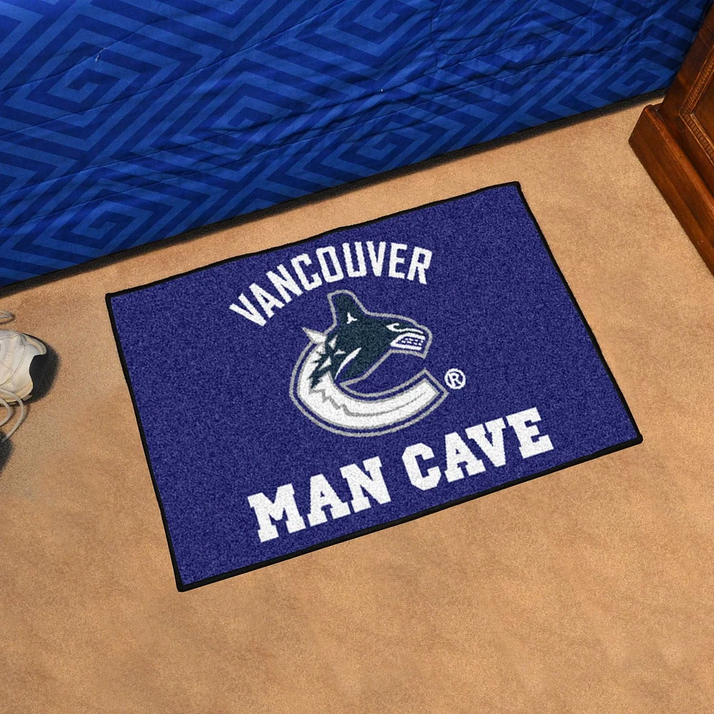 NHL Vancouver Canucks Man Cave Rug