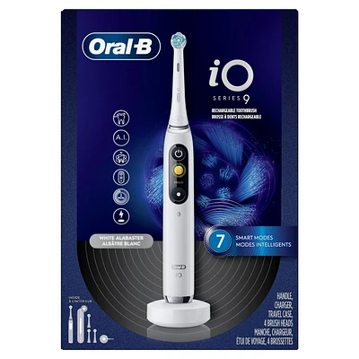 Brosse à dents électrique avec 4 brossettes de rechange Oral-B iO Series 9 1 ensemble