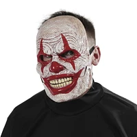 Way to Celebrate Adult Unisex Halloween Jabber Jaw Clown Mask Costume Accessory