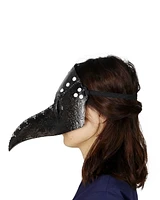 Way to Celebrate Adult Unisex Halloween  Plague Doctor Mask Costume Accessory