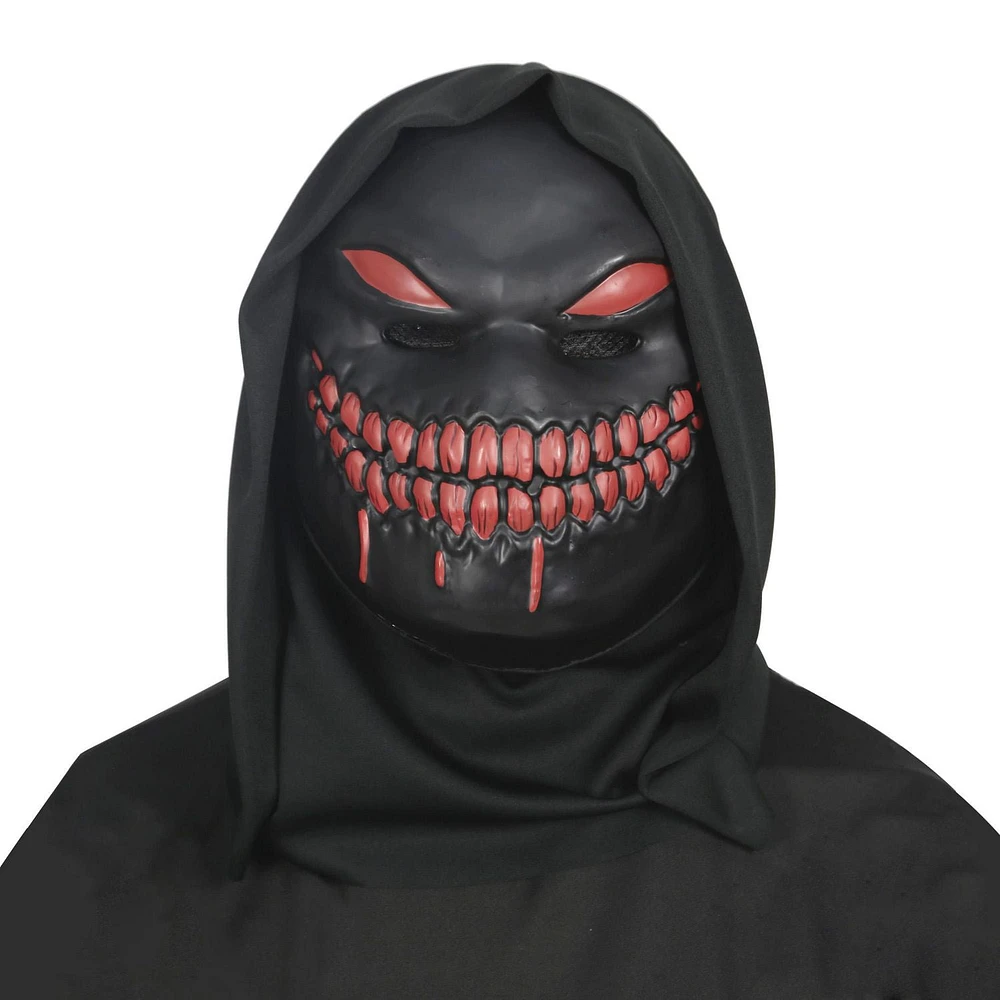 Way to Celebrate Adult Unisex Halloween Light Up Red Nightstalker Mask Costume Accessory