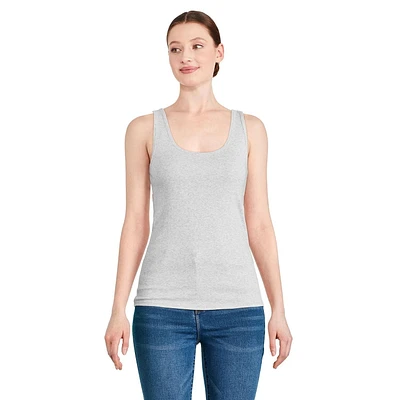 George Women's Core Rib Tank, Sizes XS-XXL