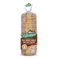 Pain 100 % blé entier tranché épais de style italien Villaggio® 675g