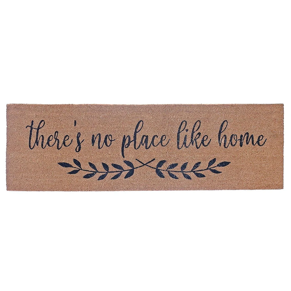 IH Casa Decor Natural Fibers Door Mat There'S No Place Like Home 16 X 48