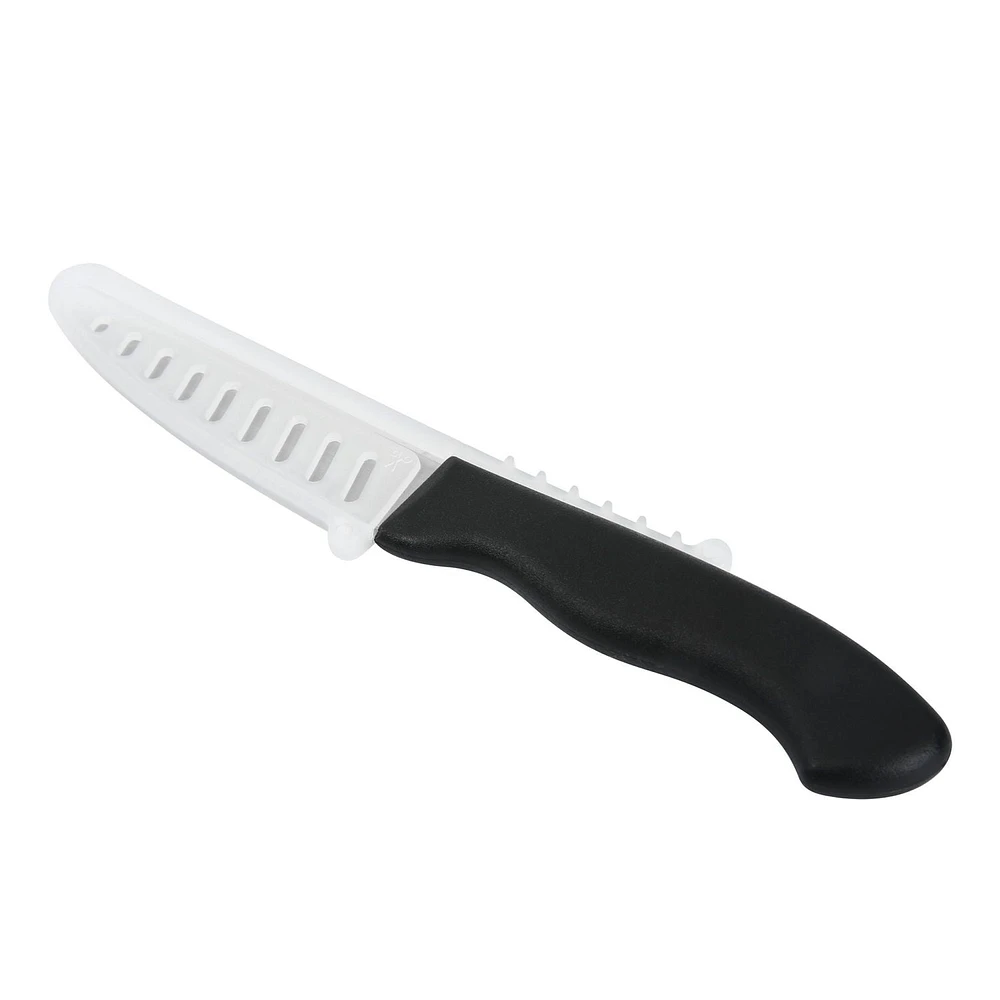 Mainstays Stainless Steel 3.5" Paring Knife with Soft Grip Handle, Mainstays 3.5" Paring Knife