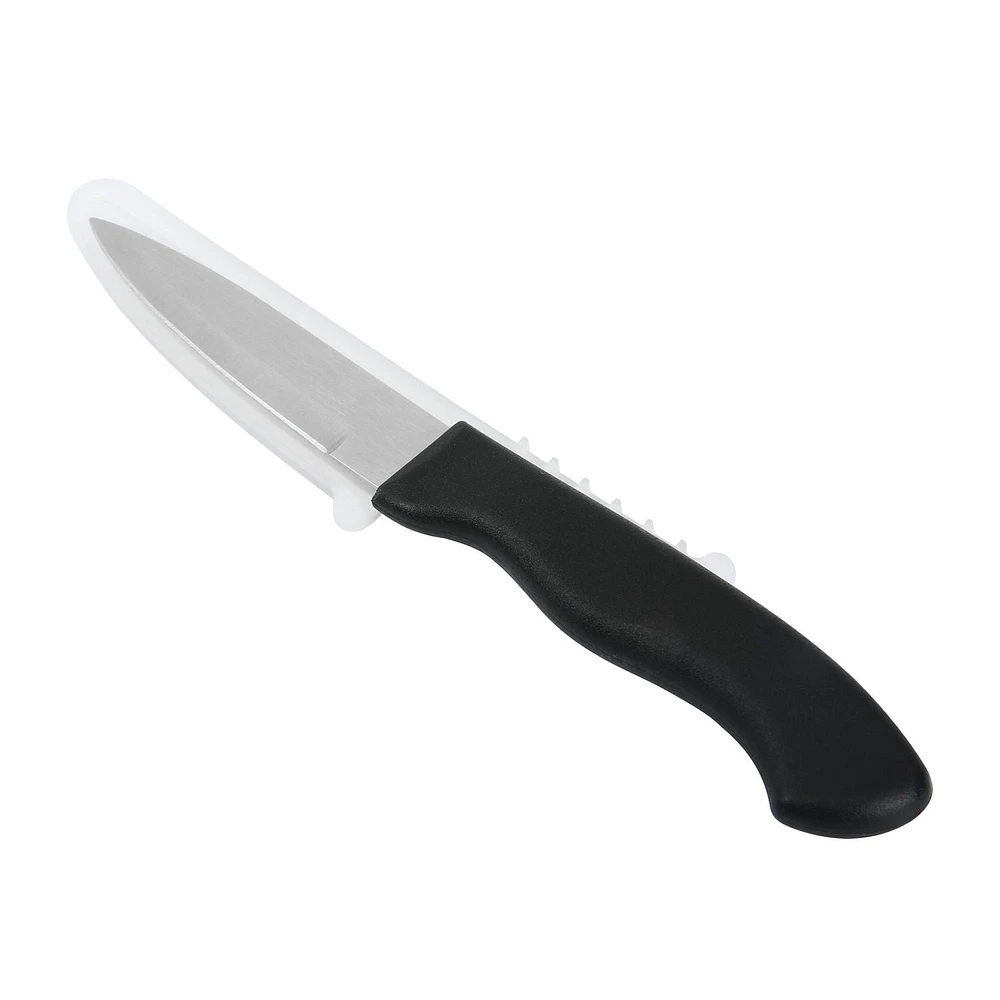 Mainstays Stainless Steel 3.5" Paring Knife with Soft Grip Handle, Mainstays 3.5" Paring Knife