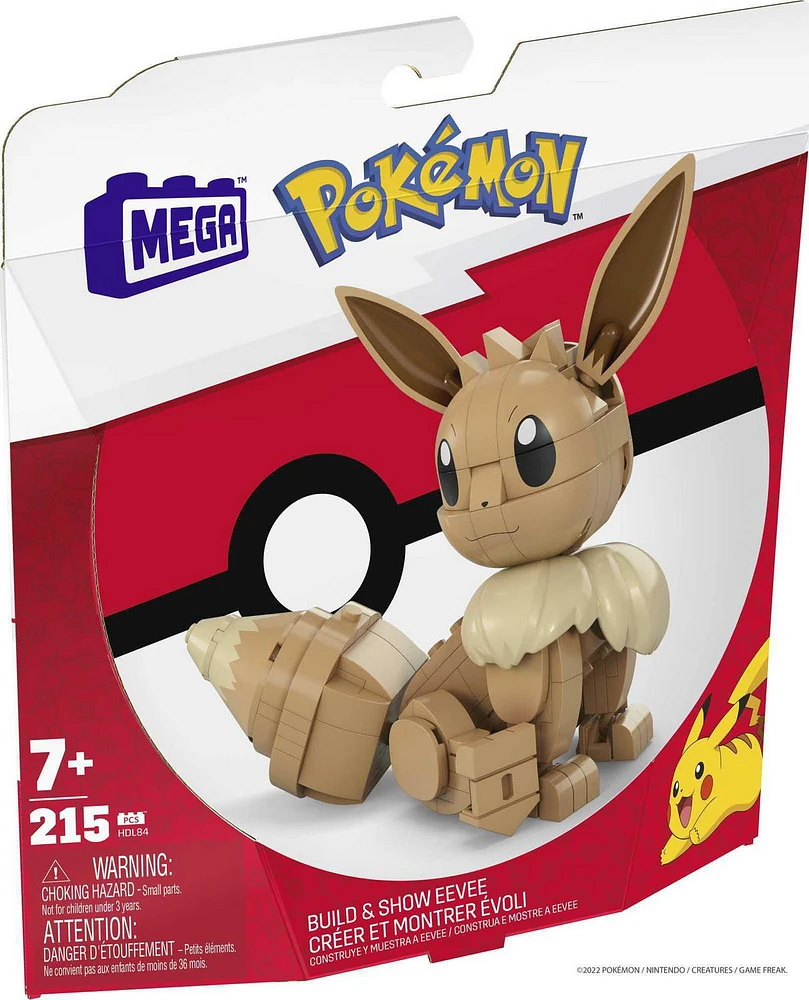 MEGA Pokémon Build & Show Eevee Building Set - 215pcs