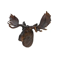 IH Casa Decor Polyresin Moose Head The Baron 21.95"